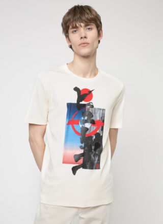 HUGO Damurai T-Shirt Herren, Weiß