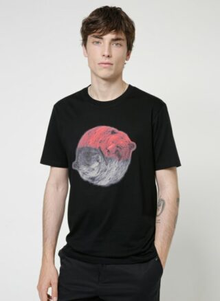 HUGO Dichard T-Shirt Herren, Schwarz