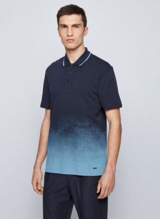 Boss Pegrade Poloshirt Herren, Blau