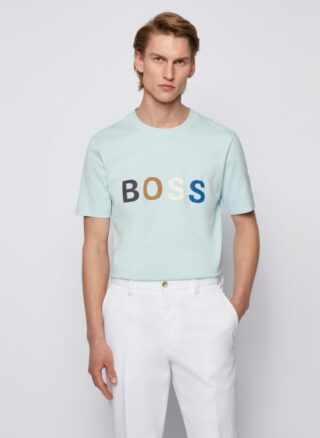 Boss Tiburt 241 T-Shirt Herren, Blau