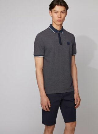 Boss Partey Poloshirt Herren, Blau