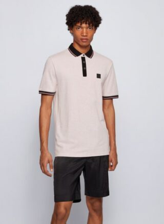 Boss Partey Poloshirt Herren, Pink
