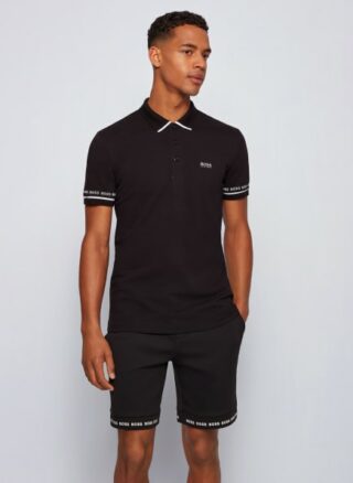Boss Paddy 1 Poloshirt Herren, Schwarz