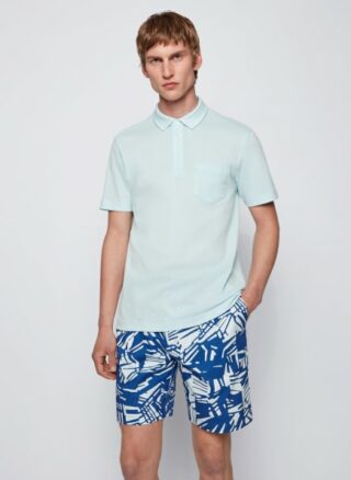 Boss Paino 10 Poloshirt Herren, Blau