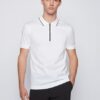 Boss Polston 22 Poloshirt Herren, Weiß