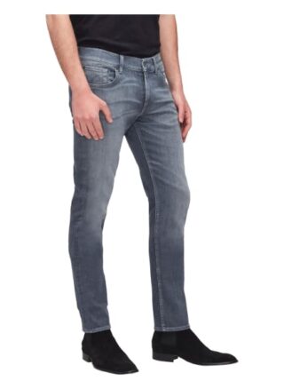 7 For All Mankind Slimmy Slim Fit Jeans Herren, Grau
