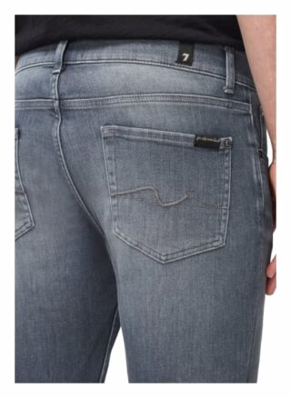 7 For All Mankind Slimmy Slim Fit Jeans Herren, Grau