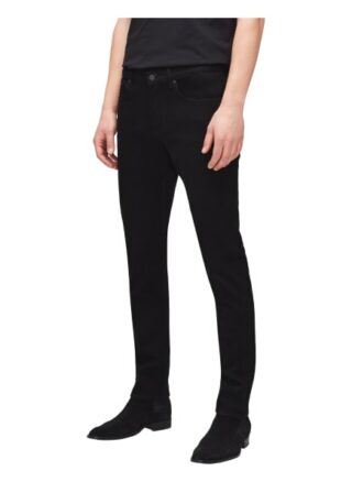 7 For All Mankind Slimmy Slim Fit Jeans Herren, Schwarz