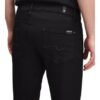 7 For All Mankind Slimmy Slim Fit Jeans Herren, Schwarz