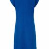 ANNA AURA Abendkleid aus Leinen, Blau