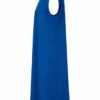 ANNA AURA Abendkleid aus Leinen, Blau