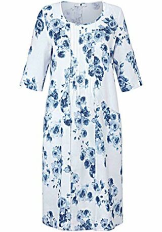 ANNA AURA Abendkleid mit 3/4-Arm, Weiß