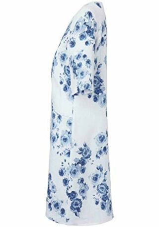 ANNA AURA Abendkleid mit 3/4-Arm, Weiß