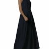 APART Abendkleid aus Chiffon, Blau