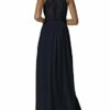 APART Abendkleid aus Chiffon, Blau