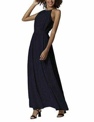 APART Abendkleid aus Chiffon, Blau