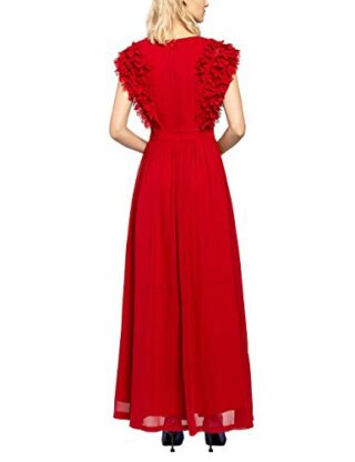 APART Abendkleid aus Chiffon, Rot