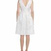 APART Abendkleid aus Jacquard, Beige