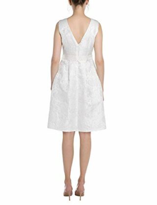 APART Abendkleid aus Jacquard, Beige