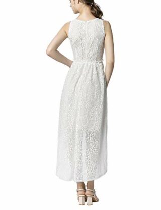 APART Abendkleid aus Spitze, Weiß