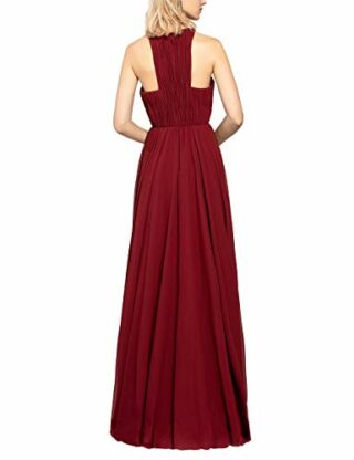 APART Abendkleid aus leicht körnigem Chiffon, Rot
