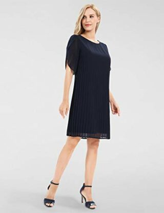 APART Abendkleid in ausgestellter Form, Blau