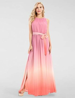 APART Abendkleid mit Farbverlauf, Pink