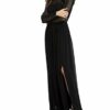 APART Abendkleid mit Spitze, Bandeau, Schwarz