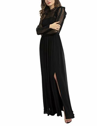 APART Abendkleid mit Spitze, Bandeau, Schwarz