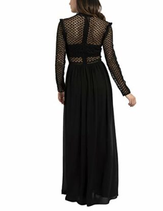 APART Abendkleid mit Spitze, Bandeau, Schwarz