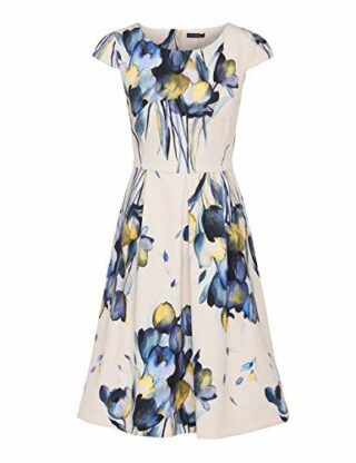 APART Elegantes Cocktailkleid in Ausgestellter Form, Lila