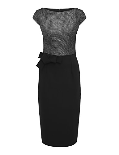 APART Fashion 60702 Abendkleid, Schwarz APART Fashion 60702 Abendkleid, Schwarz