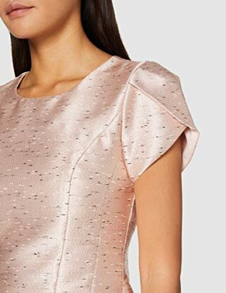 APART Fashion Jacquard-Kleid, Cocktailkleid, Schwarz