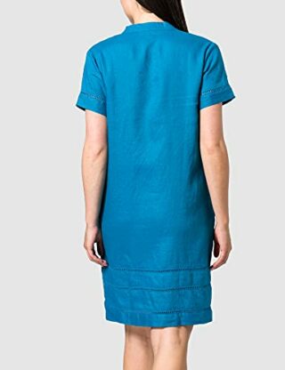 APART Fashion Leinenkleid, Blau