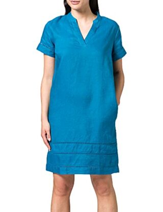 APART Fashion Leinenkleid, Blau
