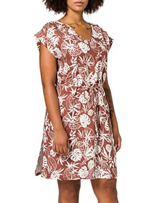 APART Fashion Leinenkleid mit Druck, Bunt