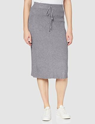 APART Fashion Strickkleid 2-in-1, Cocktailkleid, Grau