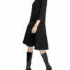 APART Jersey Cocktailkleid, Schwarz