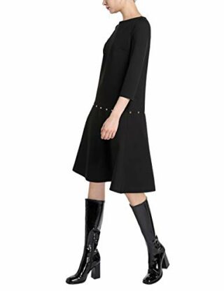 APART Jersey Cocktailkleid, Schwarz