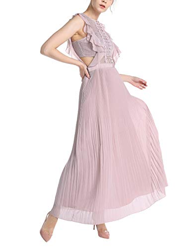 APART Langes Abendkleid, Sommerkleid, Pink APART Langes Abendkleid, Sommerkleid, Pink