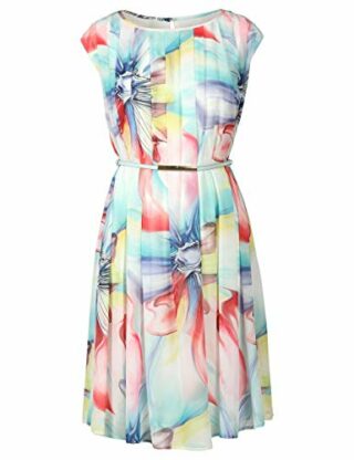 APART Leichtes Sommerkleid aus Chiffon, Grün