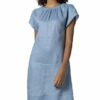 APART Leinenkleid Regular Fit, Blau