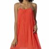 APART Luftiges Sommerkleid aus Chiffon, Orange