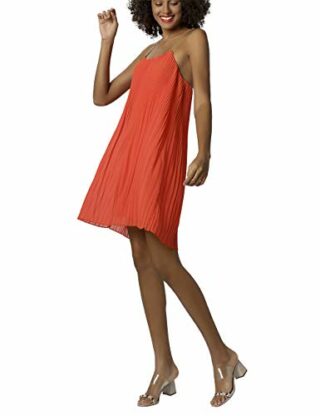 APART Luftiges Sommerkleid aus Chiffon, Orange