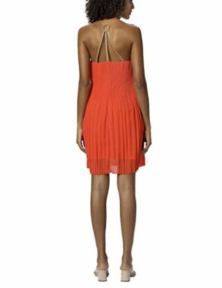 APART Luftiges Sommerkleid aus Chiffon, Orange