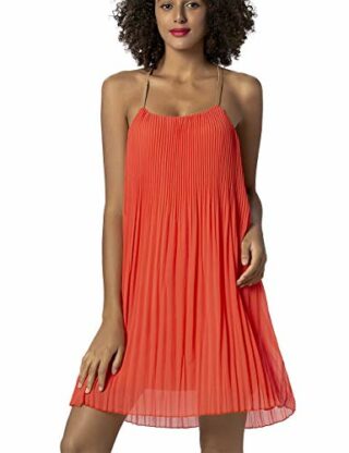 APART Luftiges Sommerkleid aus Chiffon, Orange