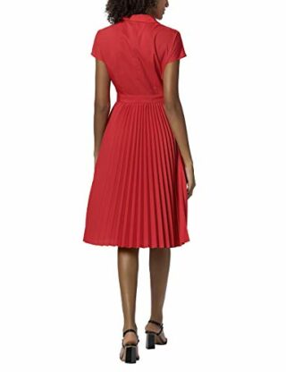 APART Seidiges Sommerkleid, Rot