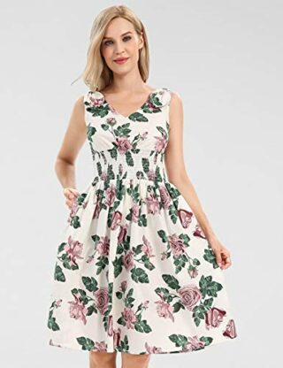 APART Sommerkleid aus Baumwolle, Beige