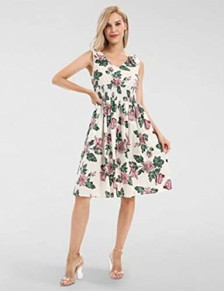 APART Sommerkleid aus Baumwolle, Beige