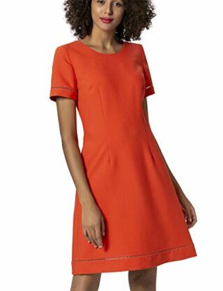 APART Sommerkleid in leicht ausgestellter Form, Orange